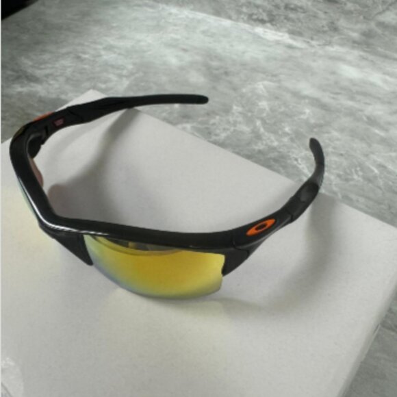 NEW | Oakley | HALF JACKET 2.0 XL | 9154 - 16 | 62 | POLISHED BLACK | FIRE IRIDI - Picture 2 of 6